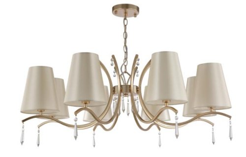 RENATA SP8 GOLD Подвесная люстра Crystal Lux Renata RENATA SP8 GOLD