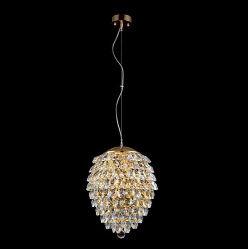 CHARME SP6 GOLD/TRANSPARENT Светильник подвесной Crystal Lux Charme CHARME SP6 GOLD/TRANSPARENT