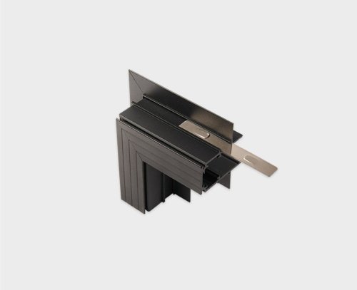 IT012-5033 black Соединитель вертикальный угловой для встраиваемого шинопровода к трековой системе ATOM Italline IT012 IT012-5033 black