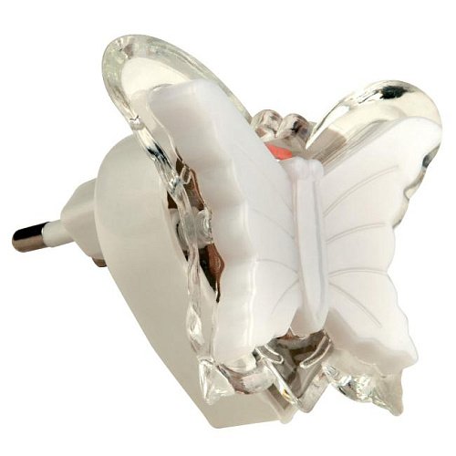 Детский ночник Uniel DTL-308-Бабочка/RGB/3LED/0,5W