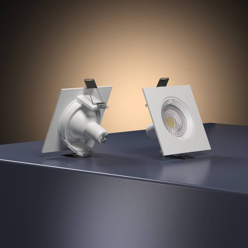 25057/01 GU10 белый Встраиваемый светильник Elektrostandard Minnie 25057/01 GU10 белый