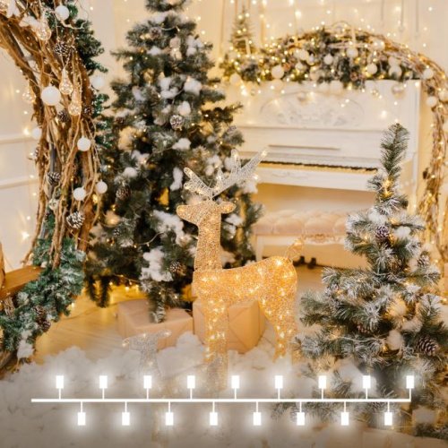 400-008 теплый белый 10м IP20 Гирлянда Eurosvet 400-008 400-008 теплый белый 10м IP20