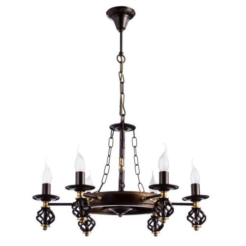 A4550LM-6CK Подвесная люстра Arte Lamp CARTWHEEL A4550LM-6CK