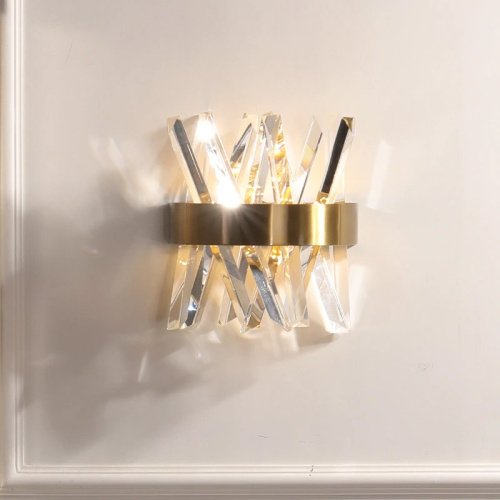 88021W brass Настенное бра Delight Collection Akasha II 88021W brass