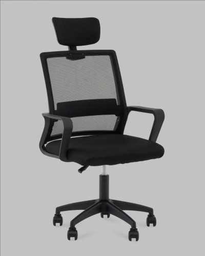 OUE-2505 black Кресло офисное Stool Group OUE-2505 black