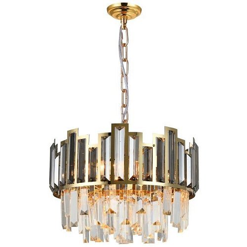 IMPERIUM 76018/5C GOLD PLATED Подвесная люстра Natali Kovaltseva Imperium IMPERIUM 76018/5C GOLD PLATED