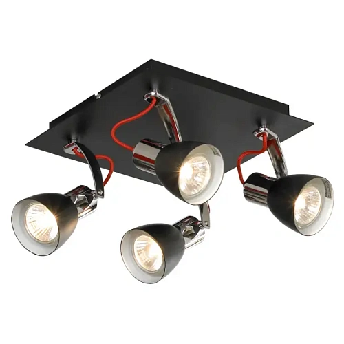 LSL-7401-04 Люстра с четырьмя лампами Frontino Lussole LSL-7401-04