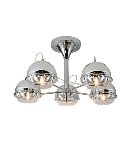 LDC 1029-5 CHR Потолочная люстра Lumina Deco Veroni LDC 1029-5 CHR