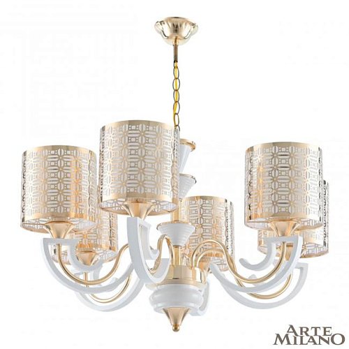 308857/6 Wh/Gd Подвесная люстра Arte Milano Florentia-8857 308857/6 Wh/Gd