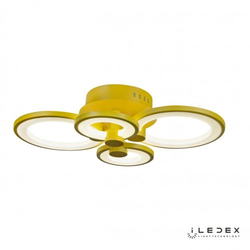 Потолочная люстра ILedex Ring A001/4 YELLOW