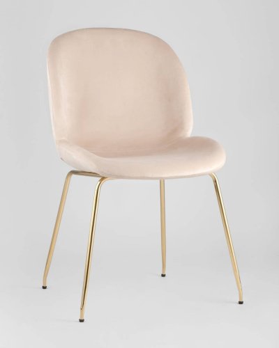 Комплект стульев Stool Group Beetle 8329 VELVET BEIGE X2