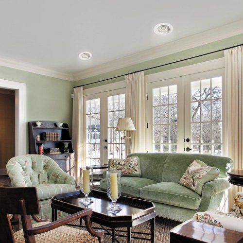 357357 Встраиваемый светильник с узорами Gesso 357357 Novotech