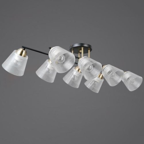 IL0845-8CSQ-25BKAB ELITE Потолочная люстра ILLUMICO IL0845-8CSQ-25BKAB ELITE