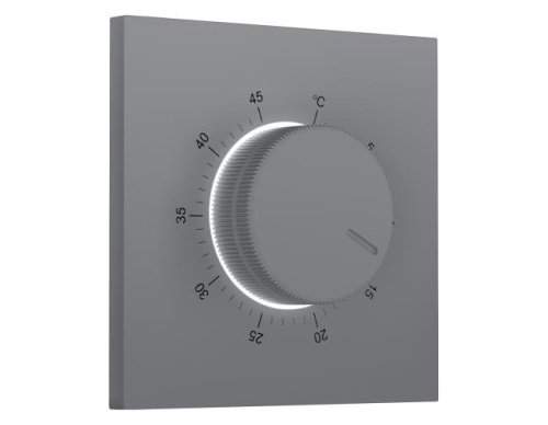 SP8657 SP8657 Лицевая панель SIGMA (Платиново-серый Мягкое касание) для терморегулятора теплого пола QUANT PRO
