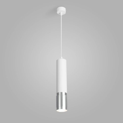 Светильник подвесной Elektrostandard Tony DLN108 GU10 белый/серебро