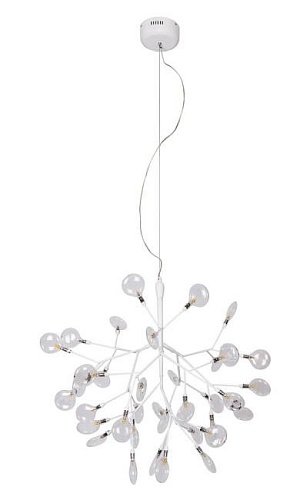 Подвесная люстра Crystal Lux Evita EVITA SP36 WHITE/TRANSPARENT