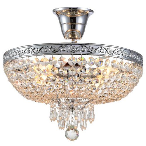Потолочная люстра Natali Kovaltseva Rococo ROCOCO 81407/4C CHROME
