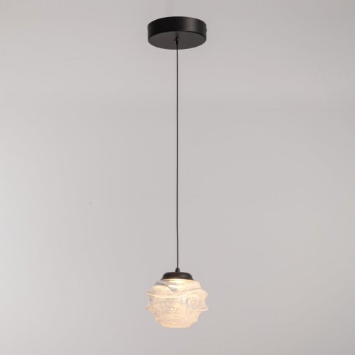 MD25030003-1A matt black/clear Светильник подвесной Delight Collection MD25030003 MD25030003-1A matt black/clear