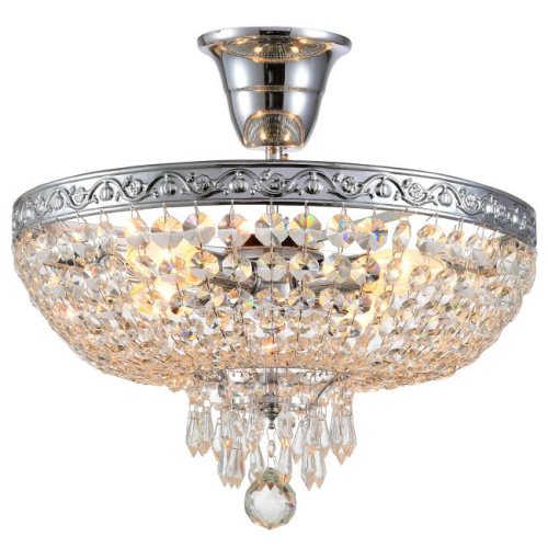ROCOCO 81407/4C CHROME Потолочная люстра Natali Kovaltseva Rococo ROCOCO 81407/4C CHROME