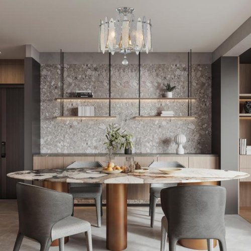 Потолочная люстра Arte Milano Sorrento-3309 373309/5/80/380 CR