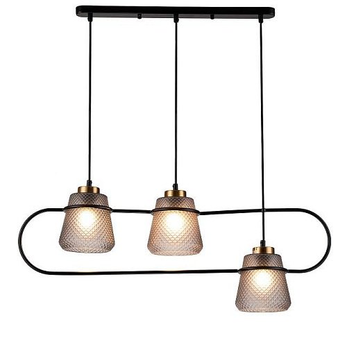 V000158 Светильник подвесной Indigo Astratto 11016/3P Black V000158