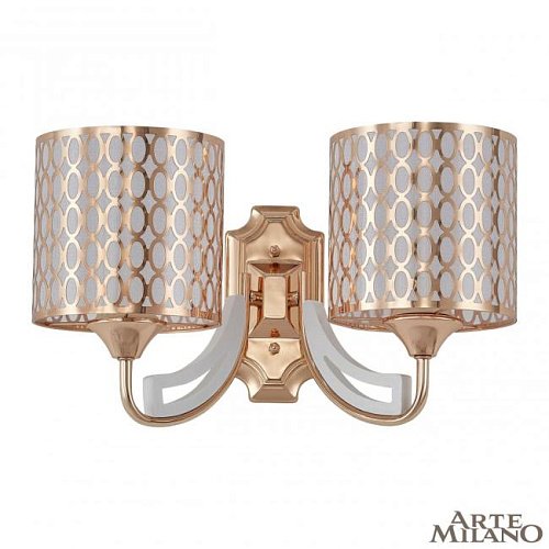 303387/2W Wh/Gd Настенное бра Arte Milano Florentia-3387 303387/2W Wh/Gd