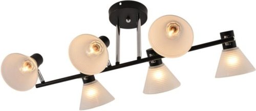 Потолочная люстра 01553-3.3-06B BK+CR