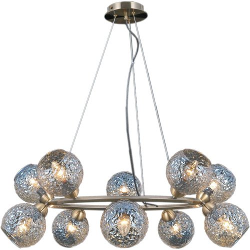 IL0452-10PSQ-79 AB Подвесная люстра ILLUMICO IL0452-10PSQ-79 AB