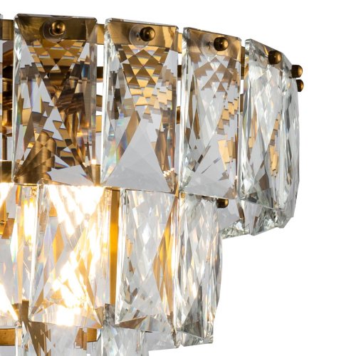KG1113P-7 brass/clear Подвесная люстра Delight Collection Amazone KG1113P-7 brass/clear