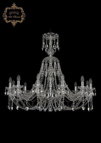 Подвесная хрустальная люстра 11.21 Art Classic 11.21.12.360.XL-88.Cr.Sp