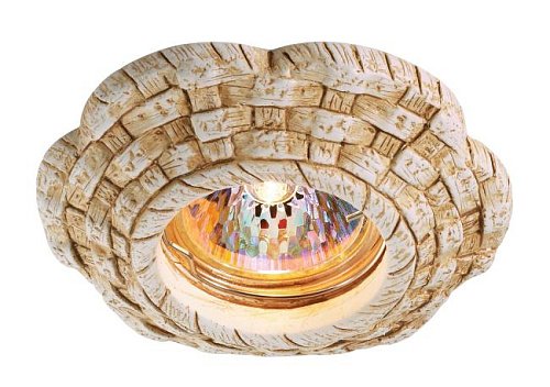 Встраиваемый светильник с узорами Sandstone 369533 Novotech