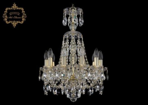 11.21.10.141.XL-61.Gd.Sp Подвесная хрустальная люстра 11.21 Art Classic 11.21.10.141.XL-61.Gd.Sp
