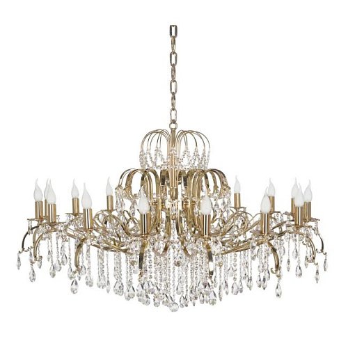 Alessandria E 1.1.L.16.200 G Подвесная люстра Dio D'Arte Alessandria Gold Alessandria E 1.1.L.16.200 G