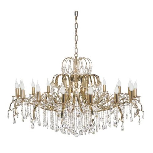 Alessandria E 1.1.L.16.200 G Подвесная люстра Dio D'Arte Alessandria Gold Alessandria E 1.1.L.16.200 G