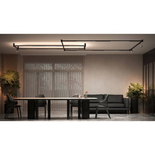 Трековый светильник Arte Lamp Optima A7494PL-1BK