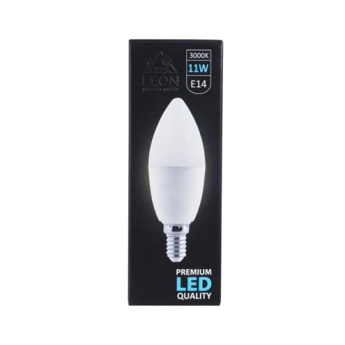 LE-C35-11W-3000K-E14 Светодиодная лампа LEON LE-C35-11W-3000K-E14