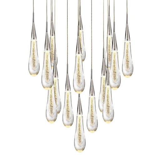 MD-023B-15 chrome Светильник подвесной Delight Collection Pour MD-023B-15 chrome