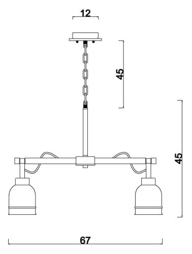 Подвесная люстра Vele Luce Calma VL2122L06