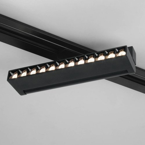 Трековый светильник Elektrostandard Garda Garda Черный 20W 4200K (85018/01) однофазный