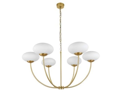 Подвесная люстра Newport Karina 3916/С brass