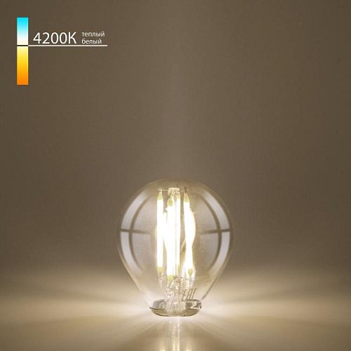 Mini Classic F 8W 4200K E27 (G45 прозрачный) (BLE2772) Светодиодная лампа Elektrostandard Mini Classic F 8W 4200K E27 (G45 прозрачный) (BLE2772)