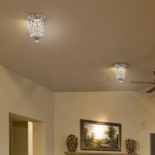 Встраиваемый светильник с узорами Grape 369863 Novotech