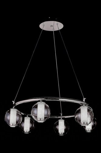 LE7703/6 Chrome Подвесная люстра LEON Aurore LE7703/6 Chrome