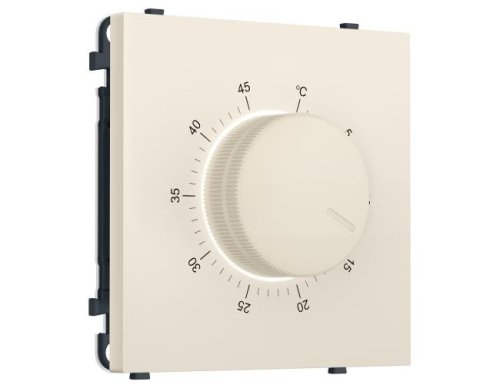 MS325710 MS325710 Комплект механизма терморегулятора с датчиком для теплого пола с подсветкой SIGMA Бежевый матовый 16A-250V QUANT PRO (SP3257, PR1381)