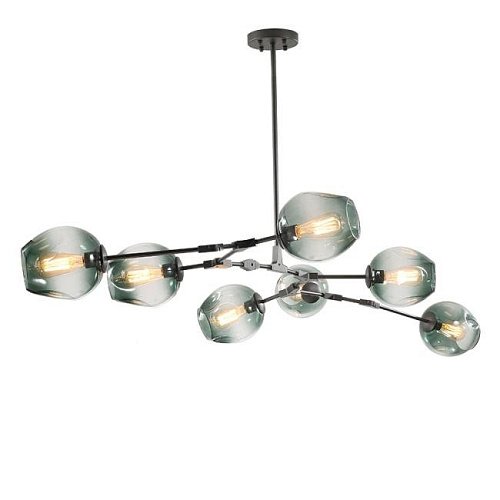 7058/7B black/smoky Люстра на штанге Delight Collection Bubble 7058/7B black/smoky