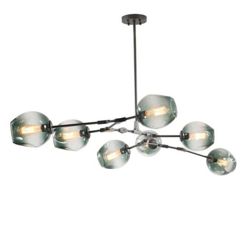 7058/7B black/smoky Люстра на штанге Delight Collection Bubble 7058/7B black/smoky