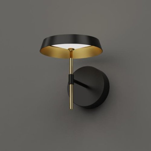 MB18001061-1A black/gold Настенное бра Delight Collection MD18001062 MB18001061-1A black/gold