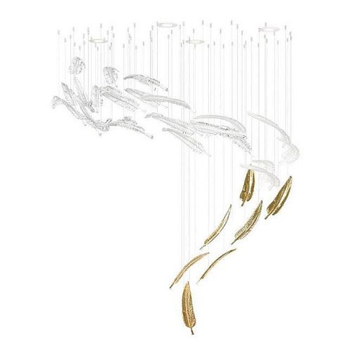 L61801 Люстра каскадная L'Arte Luce Luxury Airy L61801