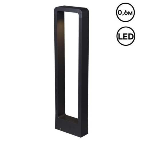 Наземный фонарь Reluce 09962-0.7-001JH 0,6M LED10W BK RLOS