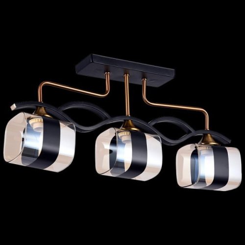 Потолочная люстра 72106-0.3-03 BK+GAB